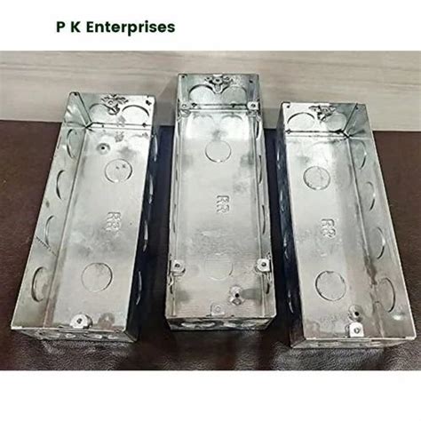 flush metal box|6 module metal box price.